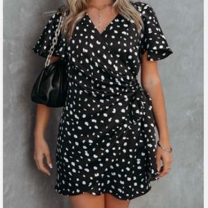 Vici wrap dress